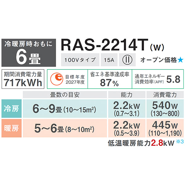 RAS-2214T-W