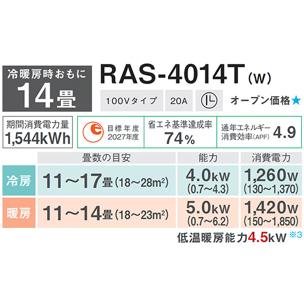 RAS-4014T-W