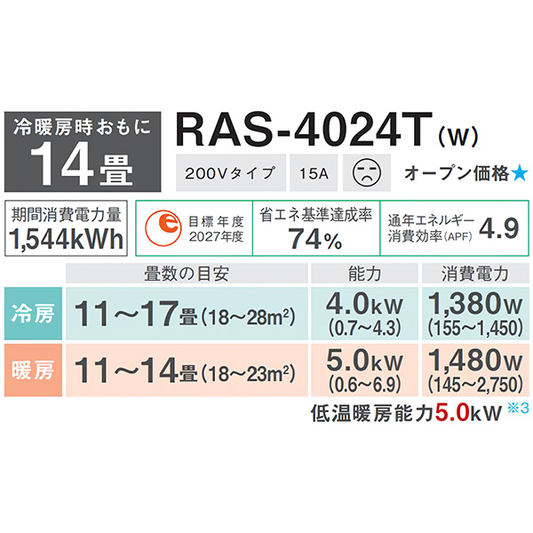 RAS-4024T-W