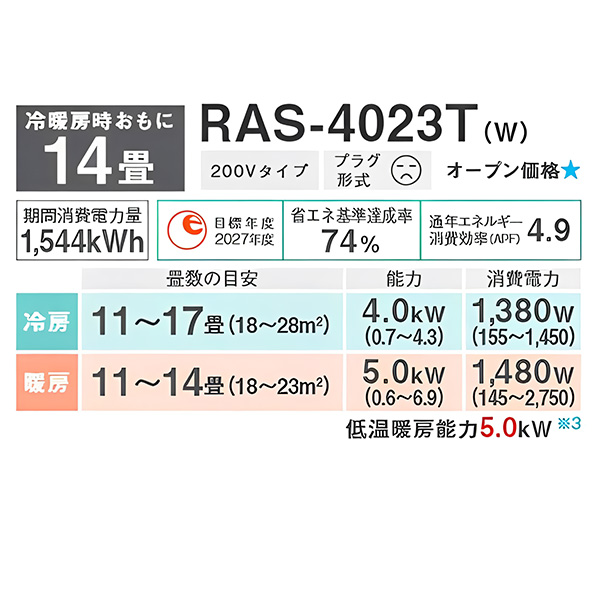 RAS-4023T-W